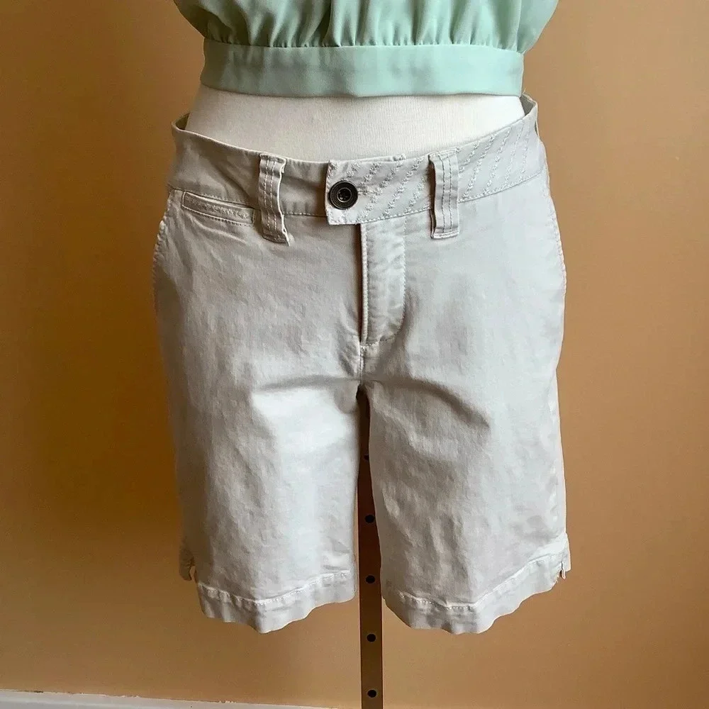 JAG JEANS Stone Tailored Bermuda Shorts Size 6 - Picture 2 of 15
